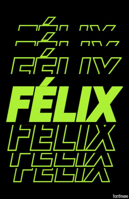 Félix Efecto de Texto