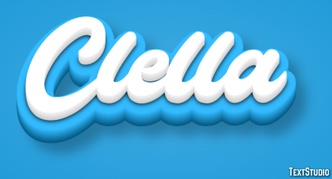 Clella Tekst Effect