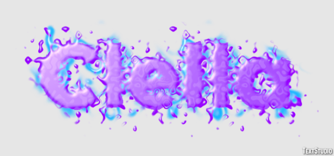 Clella Text effect