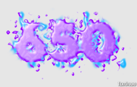 650 Text Effect