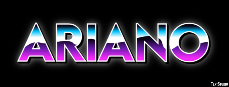 Ariano Text Effect