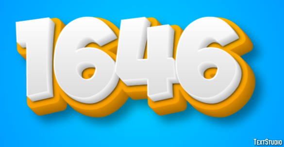 1646 Text Effect