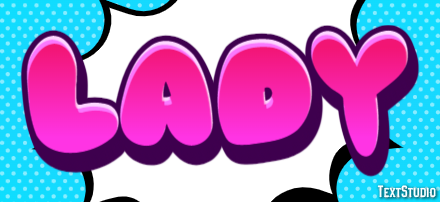 Lady Text Effect