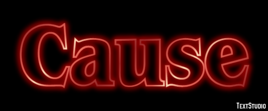 Cause Text Effect