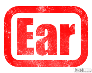 Ear Text Effect