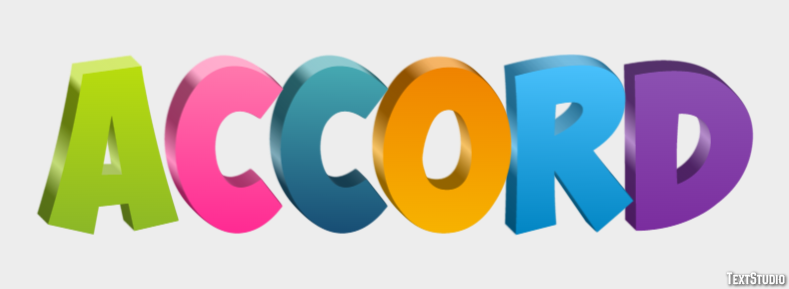 Accord Texteffekt