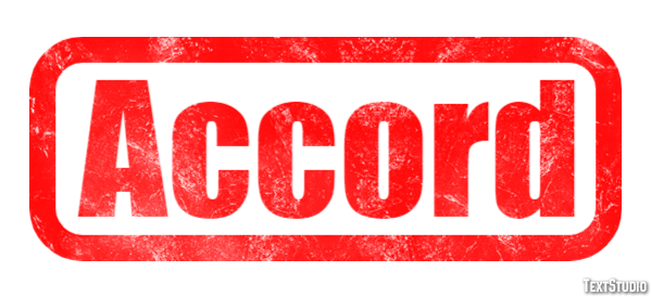 Accord Efecto de Texto