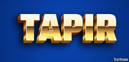 Tapir テキスト効果