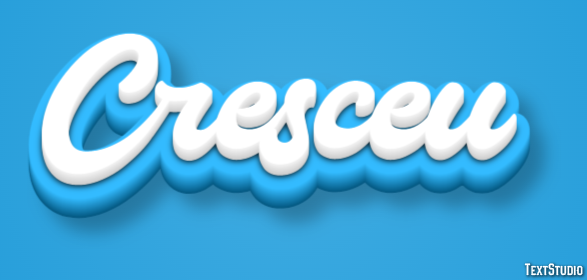Cresceu Texteffekt