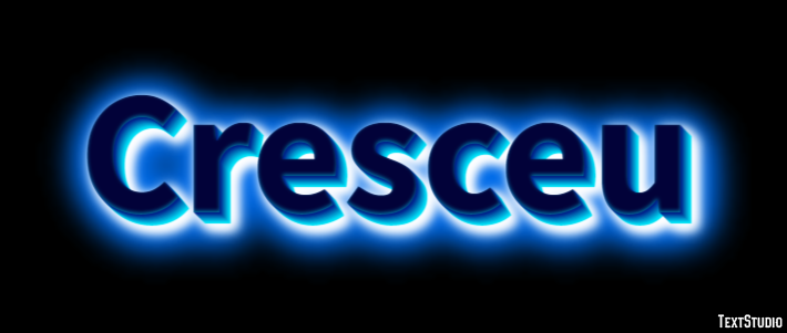 Cresceu Texteffekt