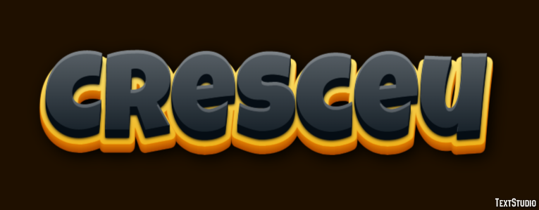 Cresceu Texteffekt