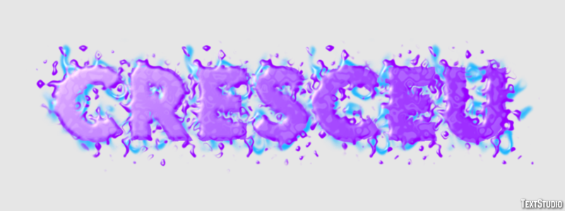 Cresceu Texteffekt