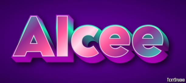 Alcee Text Effect