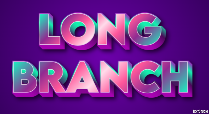 Long Branch Effetto testo