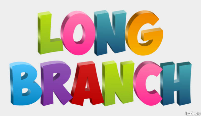 Long Branch Effetto testo