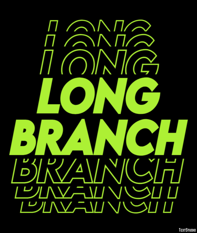 Long Branch Effetto testo