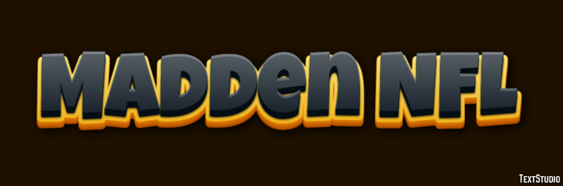 Madden NFL Effetto testo