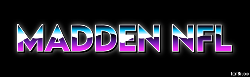 Madden NFL Effetto testo