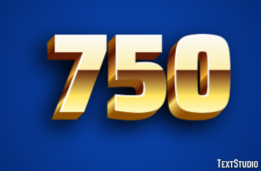 750 テキスト効果