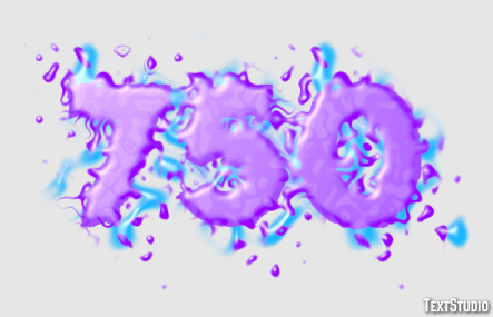 750 Texteffekt