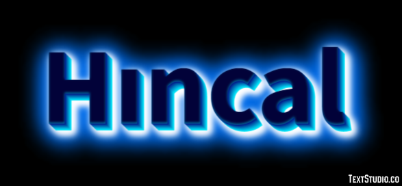 Hıncal テキスト効果