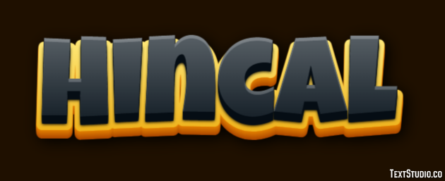 Hıncal Efeito de texto