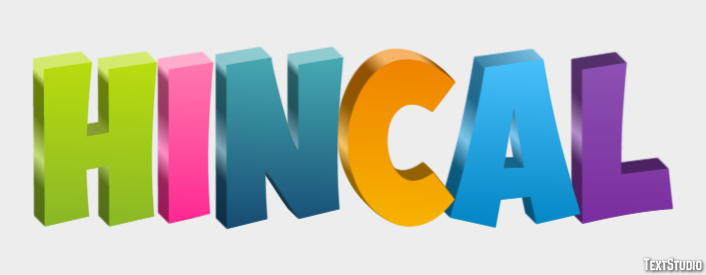 Hıncal テキスト効果