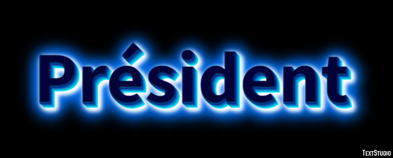 Président Effet de texte