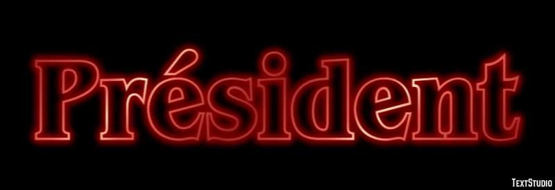 Président Effet de texte
