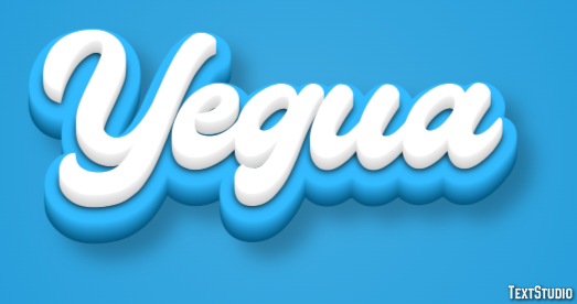 Yegua Efecto de texto