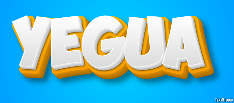 Yegua Efecto de texto