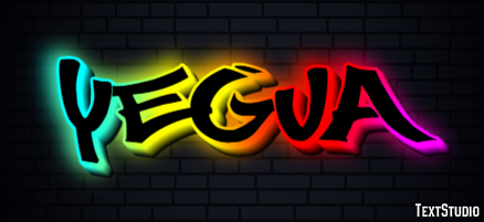 Yegua Efecto de texto
