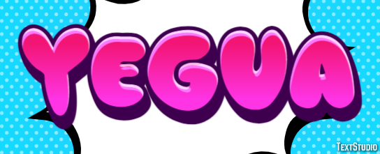 Yegua Efeito de texto