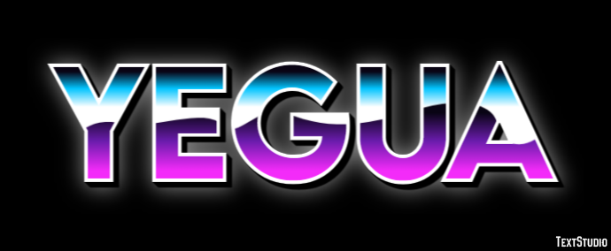 Yegua Efecto de texto