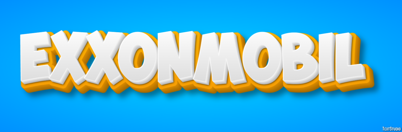 ExxonMobil Effet de Texte