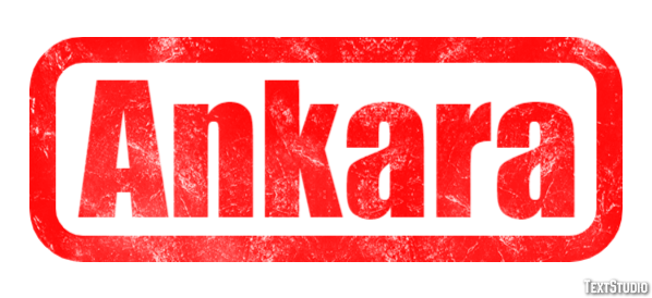 Ankara Effetto testo