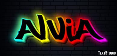 Alvia Text Effect