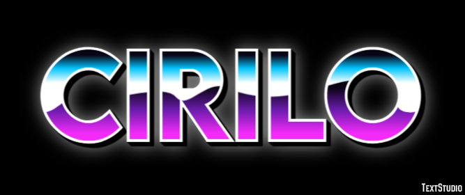 Cirilo Efecto de Texto