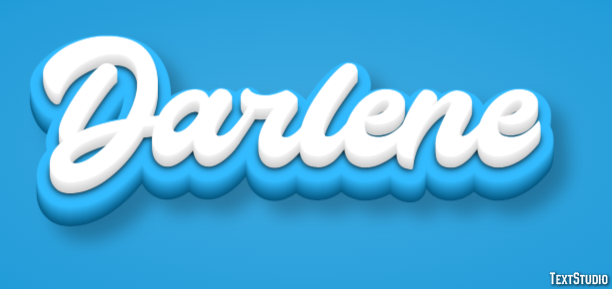 Darlene Text Effect