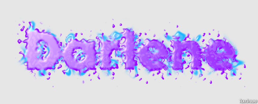 Darlene Text Effect