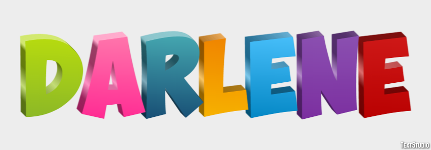 Darlene Text Effect