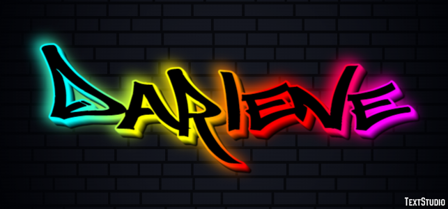 Darlene Text Effect
