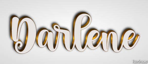 Darlene Text Effect