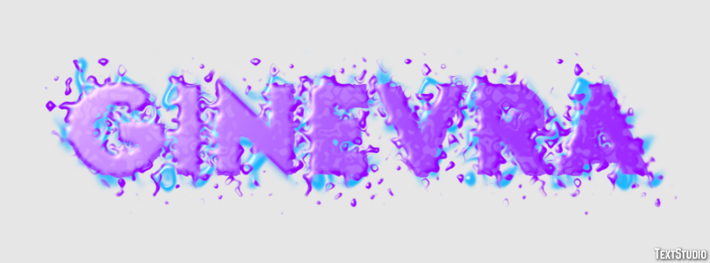 Ginevra Text Effect
