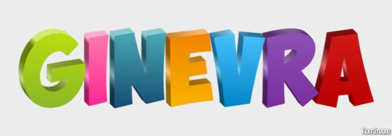 Ginevra Effetto testo