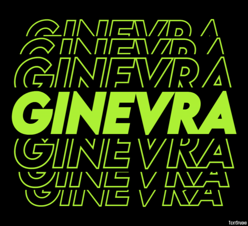 Ginevra Effetto testo