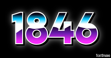 1846 Texteffekt