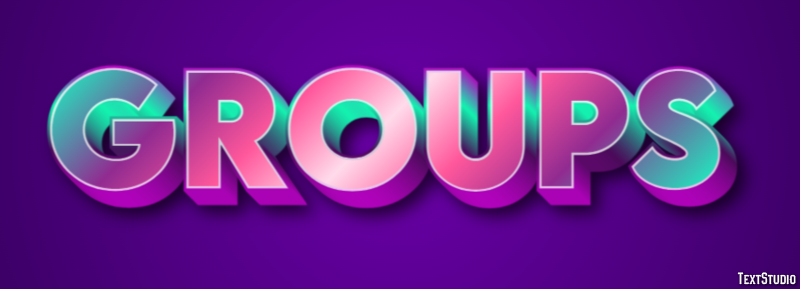 Groups Text Effect