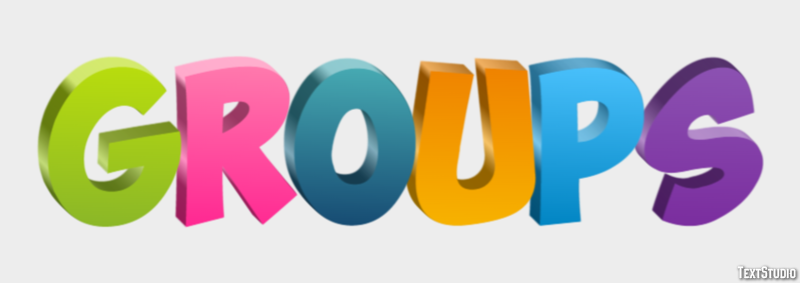 Groups Text Effect