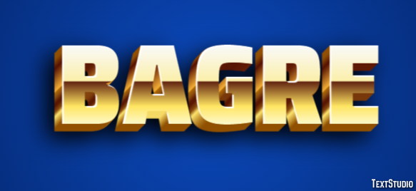 Bagre Эффект текста